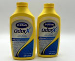 2 Dr. Scholl&#39;s Odor-X Odor Fighting Foot Powder 6.25 oz Each Bs244 - £11.81 GBP