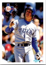 1994 Fleer Doug Strange #322 Texas Rangers Baseball Card - £1.40 GBP