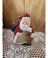 Eddie Walker Midwest Cannon Falls Santa With Reindeer Christmas Figure 1999 - $352.19 MXN