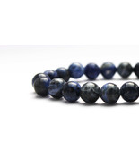 Sagittarius Birthstone, 8mm Sodalite Bracelet,logic Stone, Mens Beaded B... - $21.00