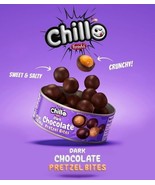 4-pack of Chillofood Dark Chocolate Covered Pretzel Bites - $328.17 MXN