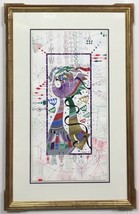 Raphael Abecassis &quot;Bar Mitzvah&quot; Judaica Original Painting On Paper Framed Coa - £2,514.37 GBP