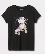 Girls&#39; XS (4/5) &#39;Skating Panda&#39; Short Sleeve Graphic T-Shirt - Cat &amp; Jack - $9.99