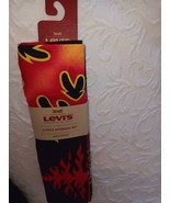 LEVI&#39;S BLACK RED BLACK PAISLEY FLAMES WESTERN BANDANA HANDKERCHIEFS 3 PA... - €8,58 EUR