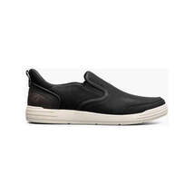 Nunn Bush KORE City Walk EZ Moc Toe Slip-On Shoes Black Multi 85118-009 image 4