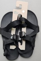 Chaco Men&#39;s 10 Lowdown 2 Sandals Black Sport Trail Hiking Toe Loop Shoes - £35.68 GBP