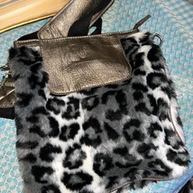 Faux fur crossbody bag - $11.76