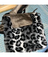 Faux fur crossbody bag - $11.76