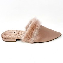 Birdies The Dove French Rose Womens Mink Fur Pointed Toe Slip On Mules - £39.19 GBP