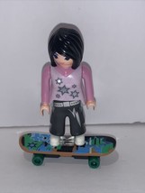 Playmobil Mystery Figure Series 9 5599 Girl with Skateboard New - £5.46 GBP