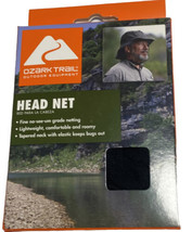 Ozark Trail Head Net Bug Repellent Netting Camping Fishing Hiking Equipment - £5.51 GBP