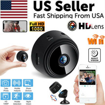 Mini Wireless Hidden Camera Wifi Ip Home Security Dvr Night Vision Hd Us... - £15.79 GBP