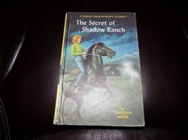 The Secret Of Shadow Ranch Nancy Drew Mysteries Book 1965 EUC - £14.83 GBP
