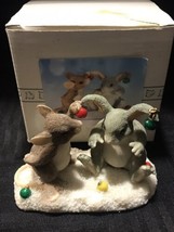 Charming Tails Decorating Binkey Christmas figurine 87/714 with original box - £10.96 GBP