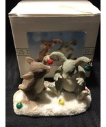 Charming Tails Decorating Binkey Christmas figurine 87/714 with original... - £11.01 GBP