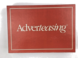 Cadaco ADVERTEASING Board Game Commercials Jingles No. 800 Vintage 88 - £9.12 GBP