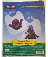 Janlynn Barney Sleepyville Bib Stitch Kit - $38.03 CAD