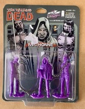 Skybound Exclusive The Walking Dead Michonne PURPLE Action Figure Set - £10.44 GBP