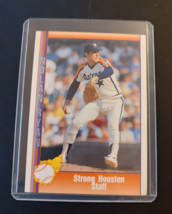 1991 Pacific #142 Nolan Ryan - Strong Houston Staff - Houston Astros - MLB - £1.79 GBP