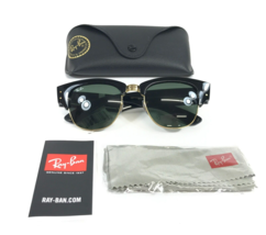 Ray-Ban Sonnenbrille Rb0316-s Mega Clubmaster 901/31 Black Gold Mit G-15 Linsen - £114.69 GBP