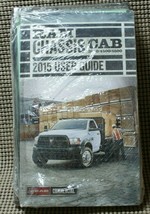 2015 DODGE RAM CHASSIS CAB USER GUIDE OWNERS MANUAL w/case  552 - $49.49