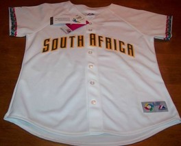 WOMEN&#39;S SOUTH AFRICA WORLD BASEBALL CLASSIC STITCHED JERSEY MEDIUM NEW w... - $49.50