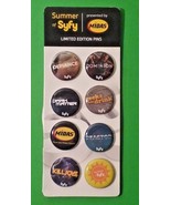 SUMMER OF SYFY 2015 LIMITED EDITION PINS PRESENTED BY MIDAS (Set of 8) - £15.48 GBP