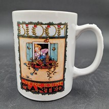 Vintage Mary Engelbreit Coffee Tea Mug 1984 &#39;Bloom Where You Are Planted... - £6.57 GBP