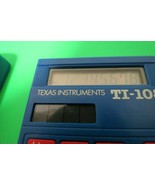 Texas Instruments Ti-108 Blue Basic School Calculator With Cover  - £5.87 GBP