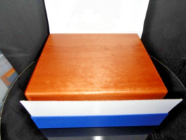 Elie Bleu Acajou Blond Mahogany Humidor  75 -100 count NIB image 11