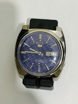Seiko 5 Automatic Gents Auto Watch (REF#-SE-64) 1970s Spares or Repairs - £14.24 GBP