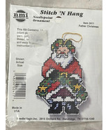 NeedleMagic Inc. Counted Cross Stitch Ornament (Father Christmas) *NEW* ff1 - $165.56 MXN