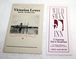 Vintage Wild Swan Inn Victorian B&amp;B Brochures ~ Lewes Delaware 1986 - £15.71 GBP