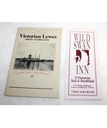Vintage Wild Swan Inn Victorian B&amp;B Brochures ~ Lewes Delaware 1986 - $379.94 MXN