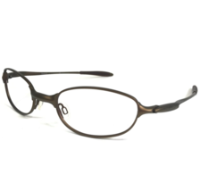 Vintage Oakley Eyeglasses Frames E Wire 2.1 Bronze 11-505 Matte Brown 52-21-135 - £61.08 GBP