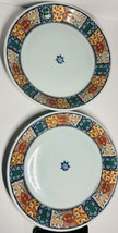 2 Shoothoot Ko Imari Ware Deep Large Plates Serving Platters 10 Inches - £35.95 GBP