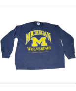 Vintage Michigan Wolverines University Sweatshirt Mens Sz XL USA Made Nu... - £28.93 GBP