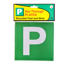 CO3 See Through P Plate - Green - £24.28 GBP