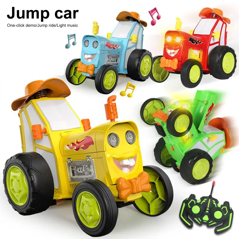 Remote Control Stunt Car with Lights Music Fun Kids Toy Crazy Dance Moves - £23.99 GBP+