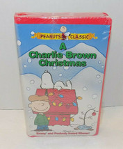 Sealed VHS Peanuts Classic A Charlie Brown Christmas VHS Tape New Clamsh... - £62.42 GBP