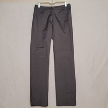 Sao Paulo Women&#39;s Pants Size 6 Gray flat front straight Leg Casual - $109.87