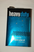 Heavy Duty Motor Oil Can 2 1/2  gal Montgomery WARD - £10.44 GBP