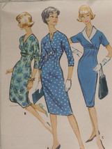 McCall&#39;s Pattern 4969 Misses&#39; High Waisted Sheath Dress Size 12 Uncut 1950&#39;s - £19.94 GBP