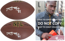 Antonio Brown Signed Football COA Proof Autographed Pittsburgh Steelers ... - $128.69