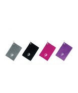 Surprizeshop Ladies Golf Towel with Carabiner. Black, Grey, Pink or Purple. - €11,57 EUR