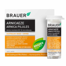 Brauer ArnicaEze Arnica Pilules 200 Sublingual Pills - £72.79 GBP