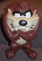 Vintage 1997 Warner Bros Looney Tunes Tasmanian Devil 11 Inch Statue - £359.71 GBP