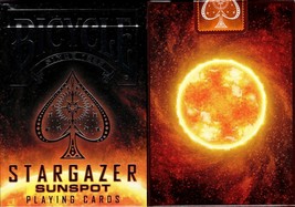 Stargazer Sunspot Bicycle Playing Cards Poker Size Deck USPCC Custom Limited New - £8.72 GBP