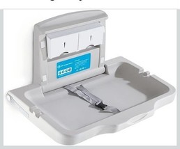 Commercial Baby Changing Station, Wall Mounted Diaper Table with Safety ... - $116.81