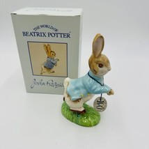 John Beswick Peter Rabbit Figurine 6.5 in Porcelain Vintage Boxed Home Decor - £69.87 GBP